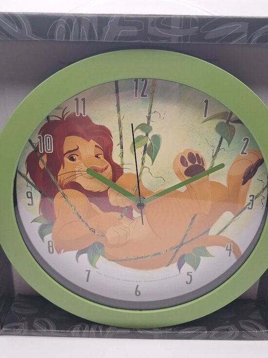 Disney Other - NIB Disney Lion King 10" Wall Clock Simba Collectible Kids Room Decor